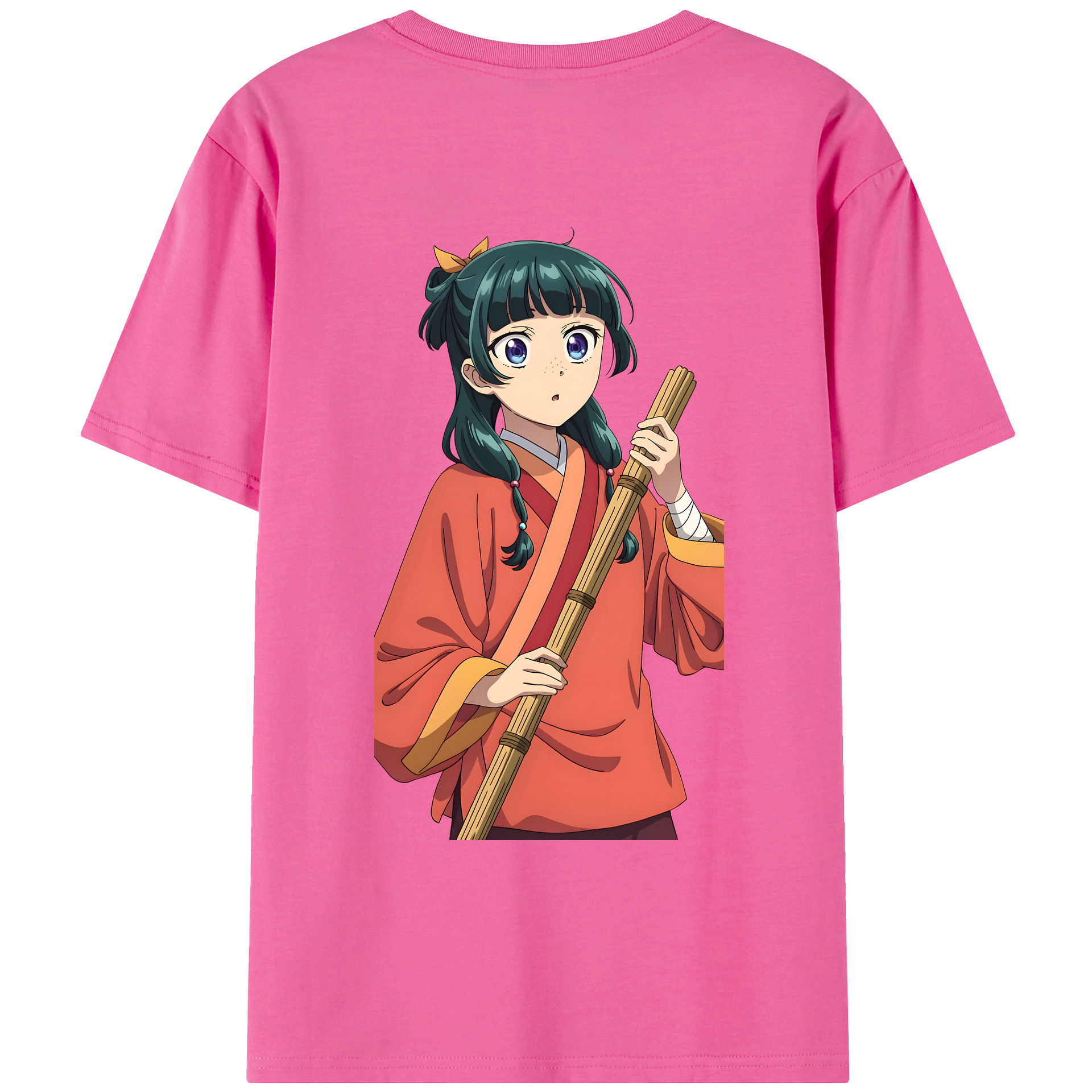 （画像用） 薬屋のひとりごと The Apothecary Diaries レディース半袖Tシャツ(バックプリント)